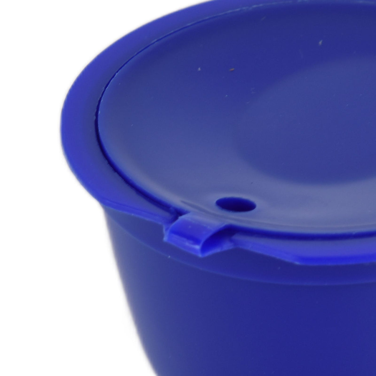 5Pcs 50ml Coffee Capsule Reusable Coffee Filter Cup with Spoon for DOLCE GUSTO Coffee MachineRoyal Blue