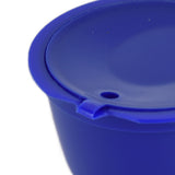 5Pcs 50ml Coffee Capsule Reusable Coffee Filter Cup with Spoon for DOLCE GUSTO Coffee MachineRoyal Blue