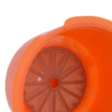 5Pcs 50ml Coffee Capsule Reusable Coffee Filter Cup with Spoon for DOLCE GUSTO Coffee MachineOrange