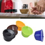 5Pcs Reusable Coffee Pod 50ml Refillable Coffee Capsule with Spoon Convenient to Use for Dolce Gusto