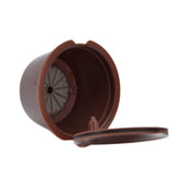 5Pcs Reusable Coffee Pod 50ml Refillable Coffee Capsule with Spoon Convenient to Use for Dolce Gusto