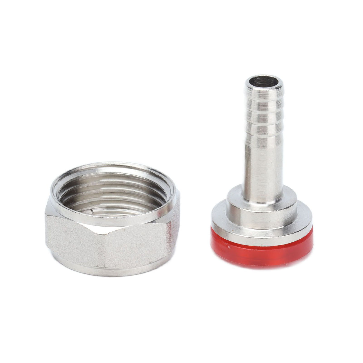 2PCS American Type Keg Coupler Stainless Steel Beer Barrel Connector for 5/16in ID Beer Hose