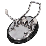 130PSI Beer Barrel Lid 304 Stainless Steel Soda Keg Cover Replacement Home Brewing Accessory - Front View
