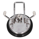 130PSI Beer Barrel Lid 304 Stainless Steel Soda Keg Cover Replacement Home Brewing Accessory - Top-Down View