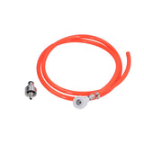 1.7M Ball Lock Beer Line Assembly with 5/16in Carbonation Cap Beer Keg Accessories for Home Brewing System