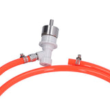1.7M Ball Lock Beer Line Assembly with 5/16in Carbonation Cap Beer Keg Accessories for Home Brewing System