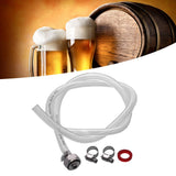 Draft Beer Line Connectors No Easy Leakage Simple Installation Disassembly Portable Beer Barrel Line Set for Brewing - Extra Image