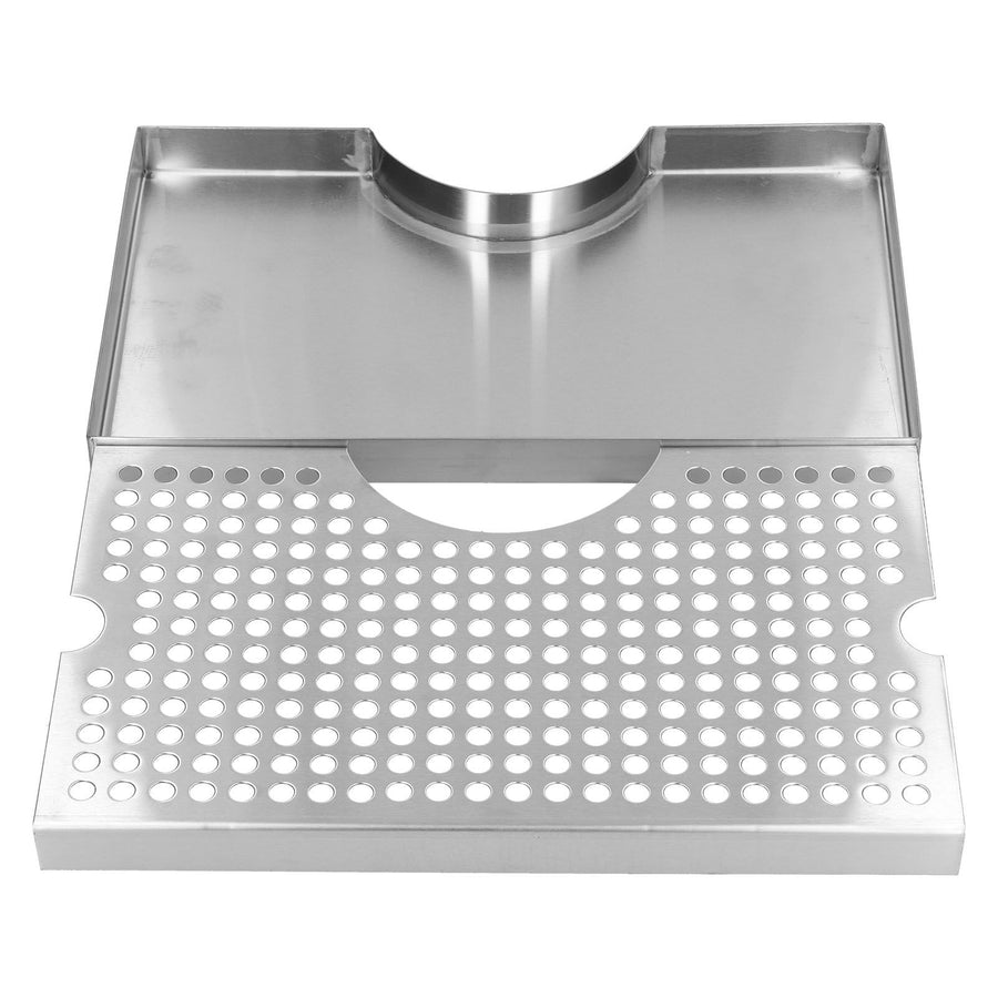 Bar Drip Tray Keep Bar Clean Easily Clean Sturdy Non Rusting Unique Shiny Appearance Beer Tower Drip Tray for Restaurant