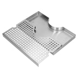 Bar Drip Tray Keep Bar Clean Easily Clean Sturdy Non Rusting Unique Shiny Appearance Beer Tower Drip Tray for Restaurant