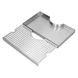 Bar Drip Tray Keep Bar Clean Easily Clean Sturdy Non Rusting Unique Shiny Appearance Beer Tower Drip Tray for Restaurant - Extra Image