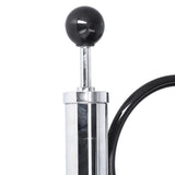 Beer Keg Pump with Black Beer Faucet Stainless Steel Draft Beer Party Pump for American D System Kegs - Extra Image