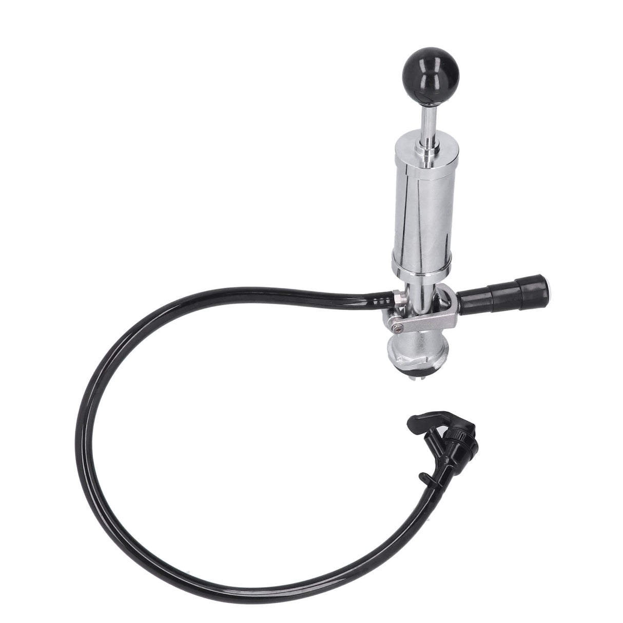 Beer Keg Party Pump with Tap Hose Stainless Steel Home Brewing Accessory for American S System Kegs
