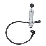 Beer Keg Party Pump with Tap Hose Stainless Steel Home Brewing Accessory for American S System Kegs