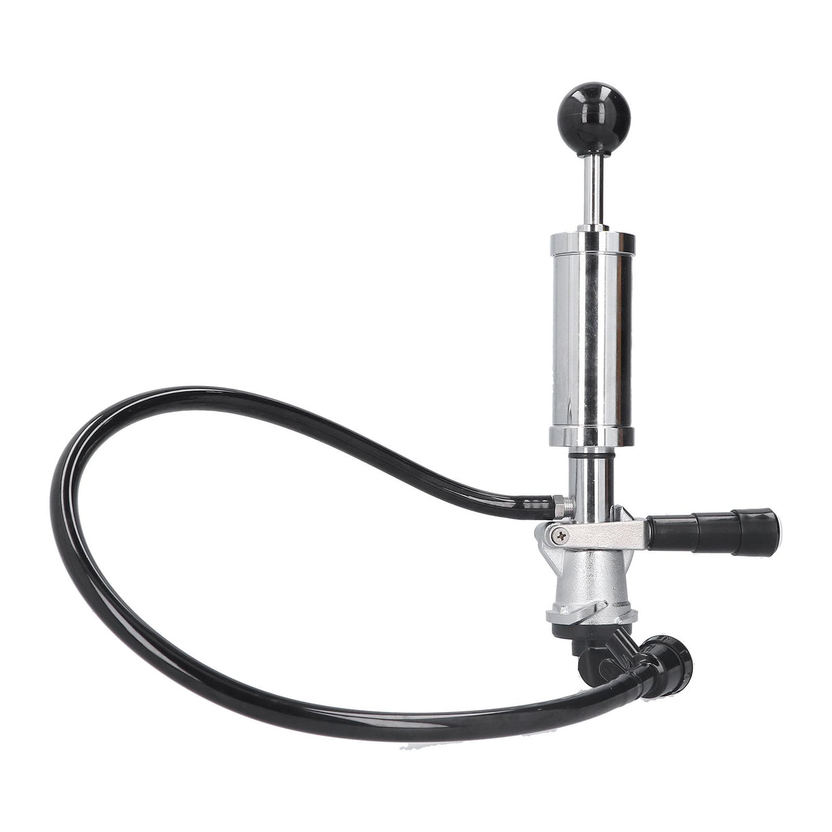 Beer Keg Party Pump with Tap Hose Stainless Steel Home Brewing Accessory for American S System Kegs