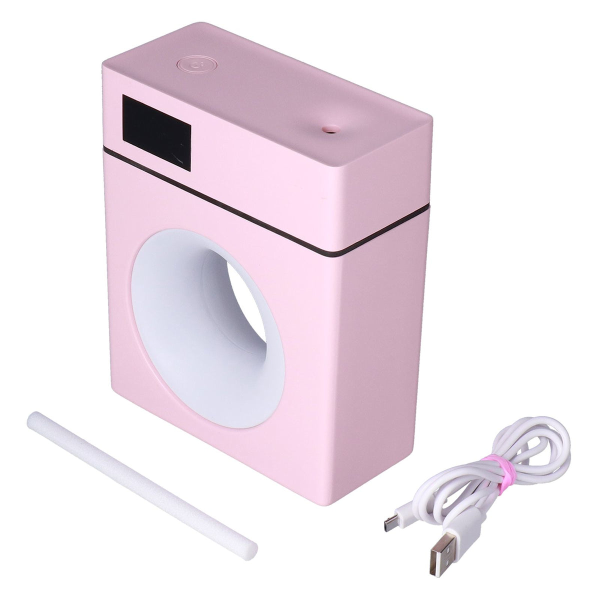 500ml Pink Car Aromatherapy Humidifier USB Powered Mist Diffuser for Home Office Bedroom