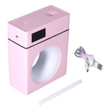 500ml Pink Car Aromatherapy Humidifier USB Powered Mist Diffuser for Home Office Bedroom