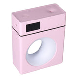 500ml Pink Car Aromatherapy Humidifier USB Powered Mist Diffuser for Home Office Bedroom - Rear View