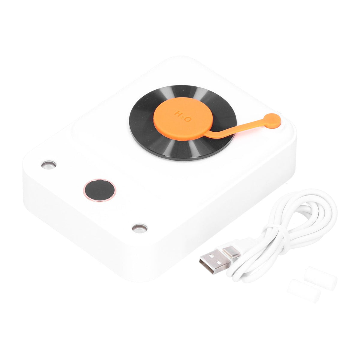 Cool Mist Humidifier Juke Box Double Spray Nozzle Humidifiers with Small Night Light for Home Leisure Bedroom Office