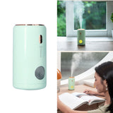 Mini USB Powered Car Humidifier Mute Large Misting Air Humidifier for Home Office BedroomGreen