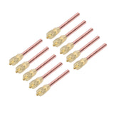 10Pcs 1/4SAE HVAC Filling Access Valves Air Conditioner Brass Check Valve for R22 R12 R134