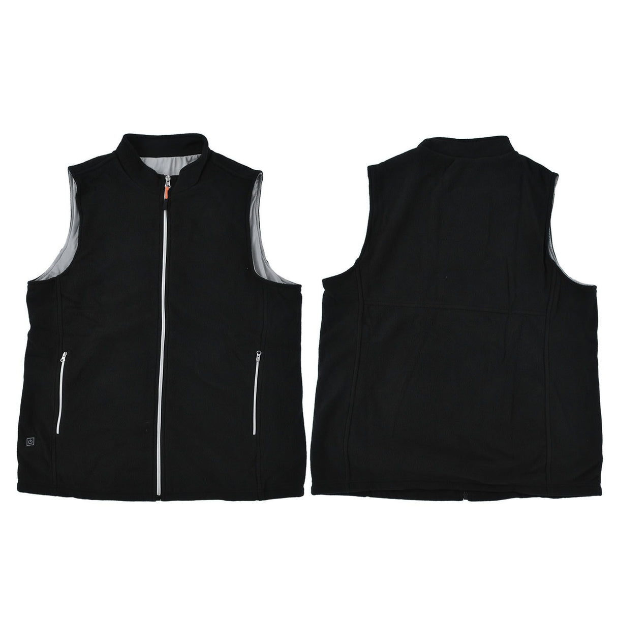 Heated Vest Winter Washable USB Powered Round Neck Electric Vest for Outdoor Camping HikingM