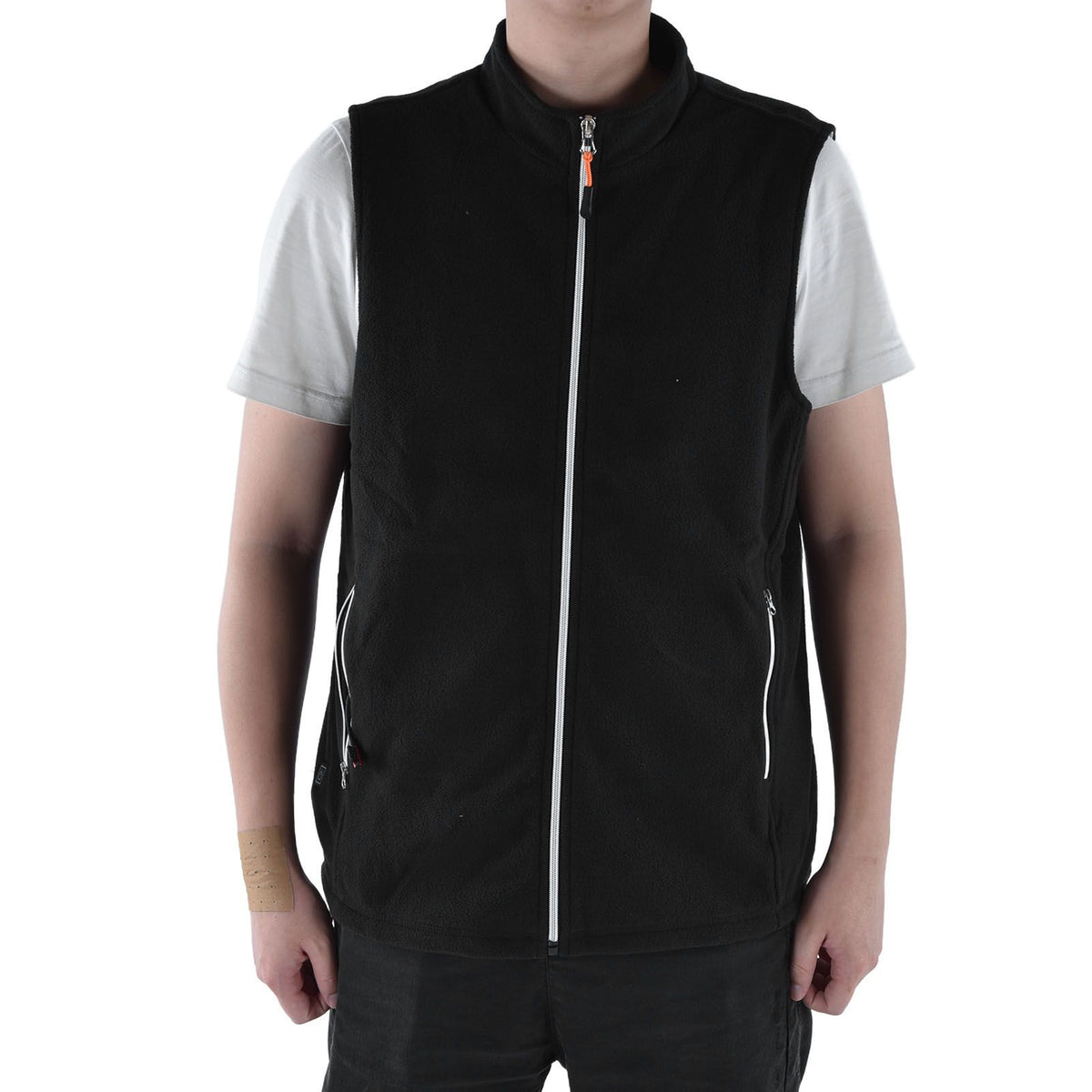 Heated Vest Winter Washable USB Powered Round Neck Electric Vest for Outdoor Camping HikingM