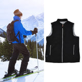 Heated Vest Winter Washable USB Powered Round Neck Electric Vest for Outdoor Camping HikingM