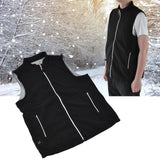 Heated Vest Winter Washable USB Powered Round Neck Electric Vest for Outdoor Camping HikingM - Extra Image