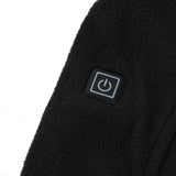 Heated Vest Winter Washable USB Powered Round Neck Electric Vest for Outdoor Camping HikingM