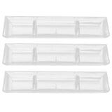3Pcs Range Hood Oil Cup Rectangular Oil Collector Box for Kitchen Home Restaurant