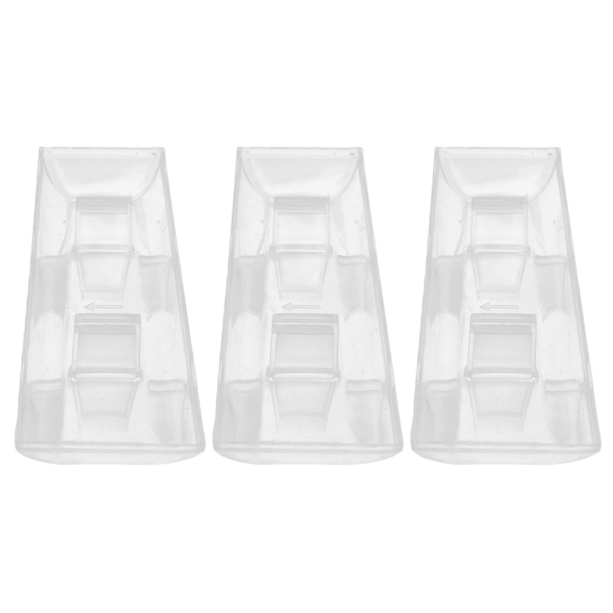 3Pcs Range Hood Oil Cup Rectangular Oil Collector Box for Kitchen Home Restaurant
