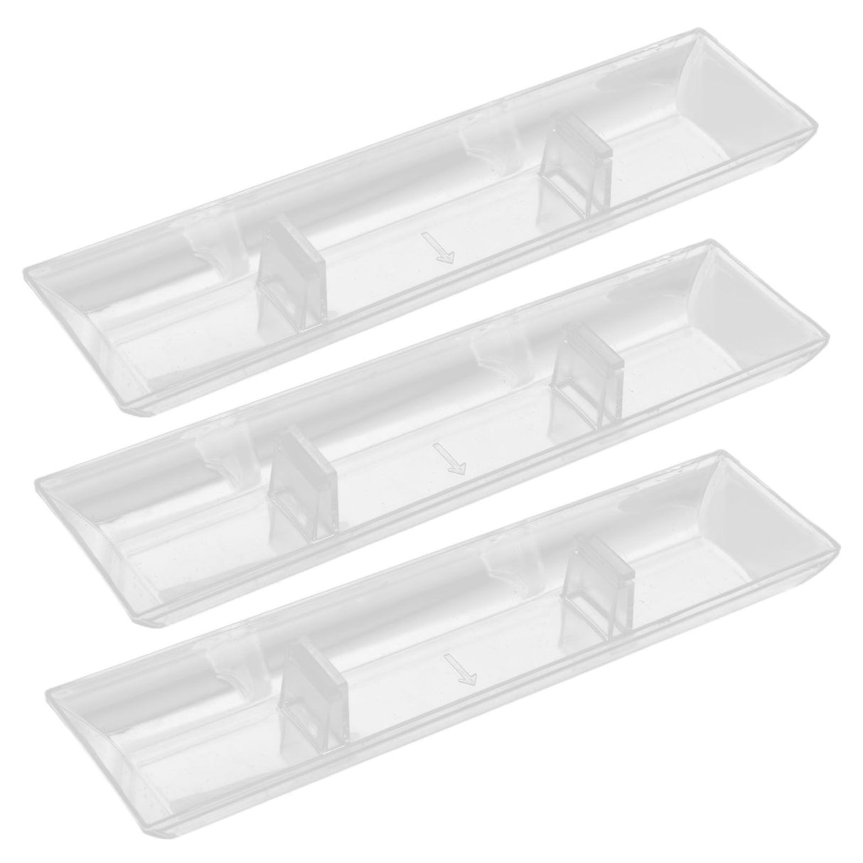 3Pcs Range Hood Oil Cup Rectangular Oil Collector Box for Kitchen Home Restaurant