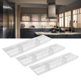 3Pcs Range Hood Oil Cup Rectangular Oil Collector Box for Kitchen Home Restaurant
