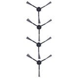 4Pcs Sweeper Side Brush ABS Durable Adaptable Scratch Resistant High Efficient Fit for ROIDMI EVE Plus Series - Side View