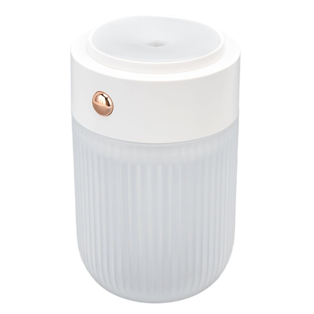 250ml Mini Air Humidifier USB Powered Colorful Lamp Humidifier for Car Office Living RoomWhite