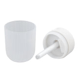 250ml Mini Air Humidifier USB Powered Colorful Lamp Humidifier for Car Office Living RoomWhite - Top-Down View