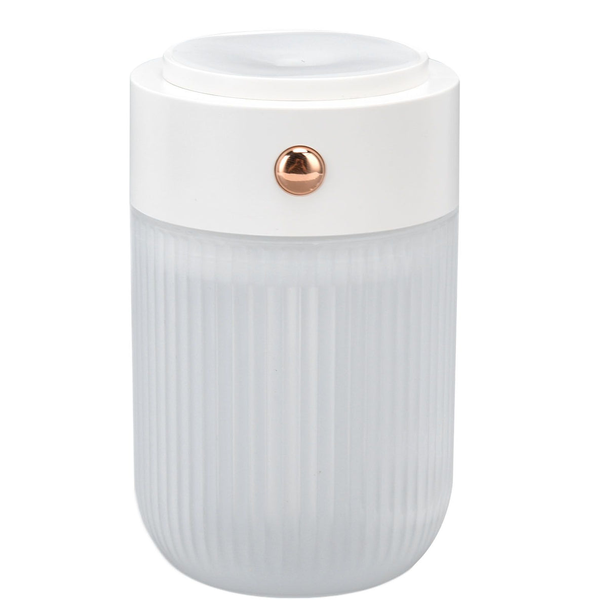 250ml Mini Air Humidifier USB Powered Colorful Lamp Humidifier for Car Office Living RoomWhite