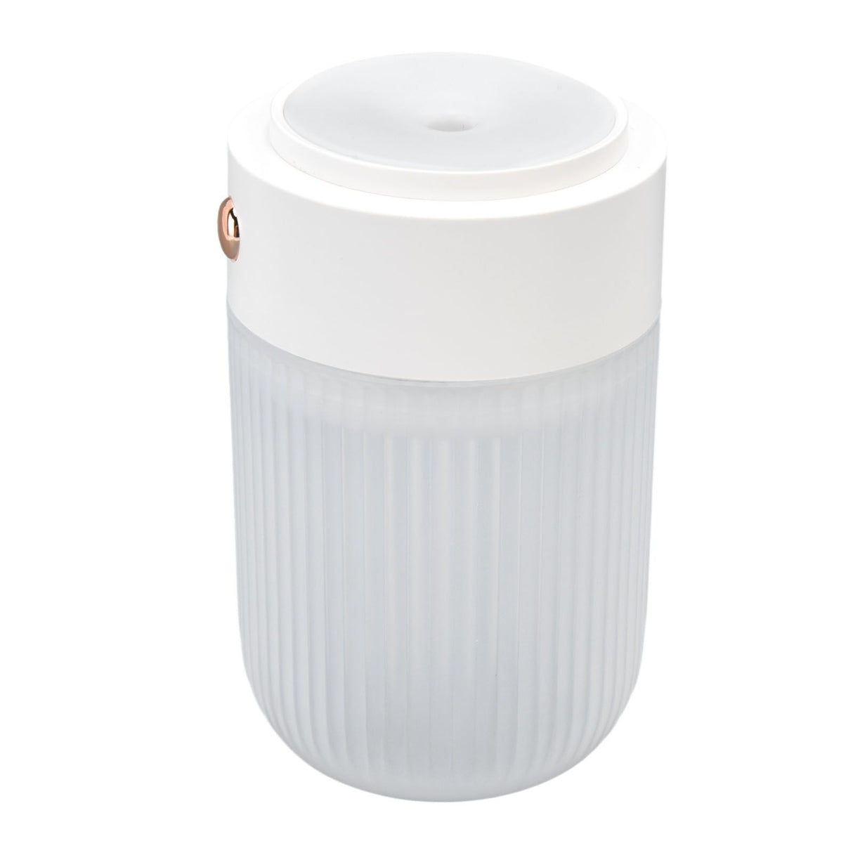 250ml Mini Air Humidifier USB Powered Colorful Lamp Humidifier for Car Office Living RoomWhite