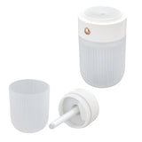 250ml Mini Air Humidifier USB Powered Colorful Lamp Humidifier for Car Office Living RoomWhite - Extra Image