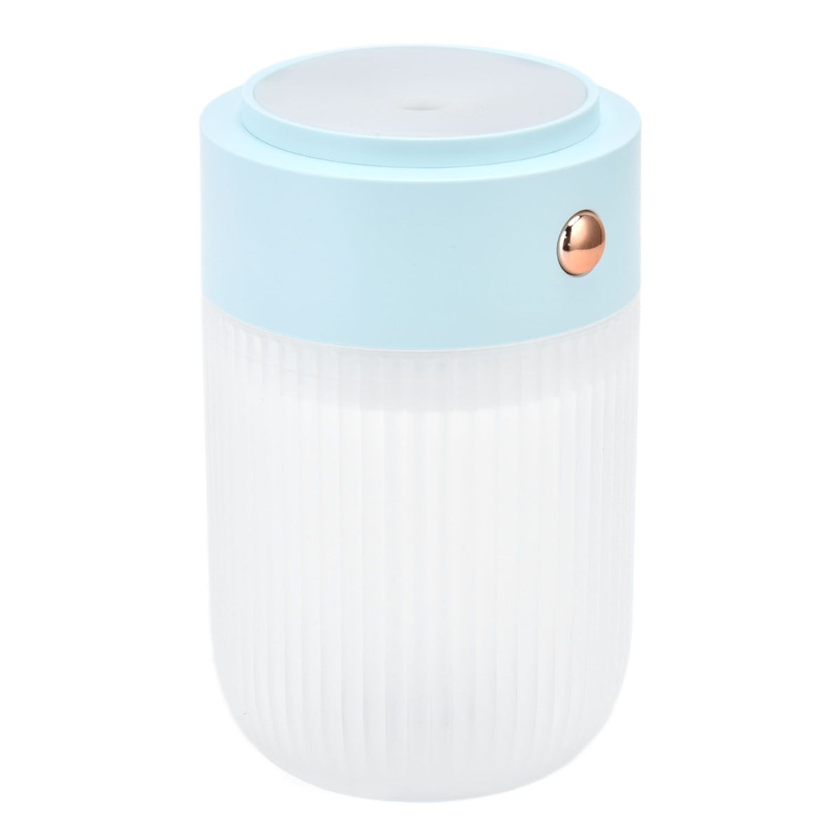 250ml Mini Air Humidifier USB Powered Colorful Lamp Humidifier for Car Office Living RoomBlue