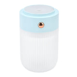 250ml Mini Air Humidifier USB Powered Colorful Lamp Humidifier for Car Office Living RoomBlue