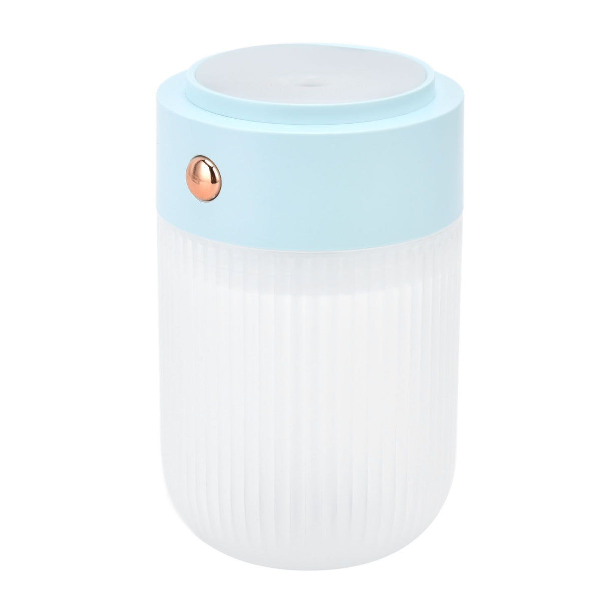 250ml Mini Air Humidifier USB Powered Colorful Lamp Humidifier for Car Office Living RoomBlue