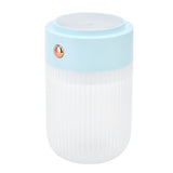 250ml Mini Air Humidifier USB Powered Colorful Lamp Humidifier for Car Office Living RoomBlue - Top-Down View