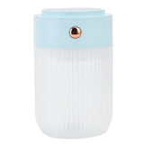 250ml Mini Air Humidifier USB Powered Colorful Lamp Humidifier for Car Office Living RoomBlue - 45-Degree Angle