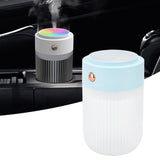 250ml Mini Air Humidifier USB Powered Colorful Lamp Humidifier for Car Office Living RoomBlue - Extra Image
