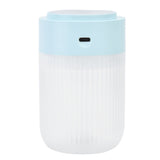 250ml Mini Air Humidifier USB Powered Colorful Lamp Humidifier for Car Office Living RoomBlue