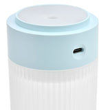 250ml Mini Air Humidifier USB Powered Colorful Lamp Humidifier for Car Office Living RoomBlue