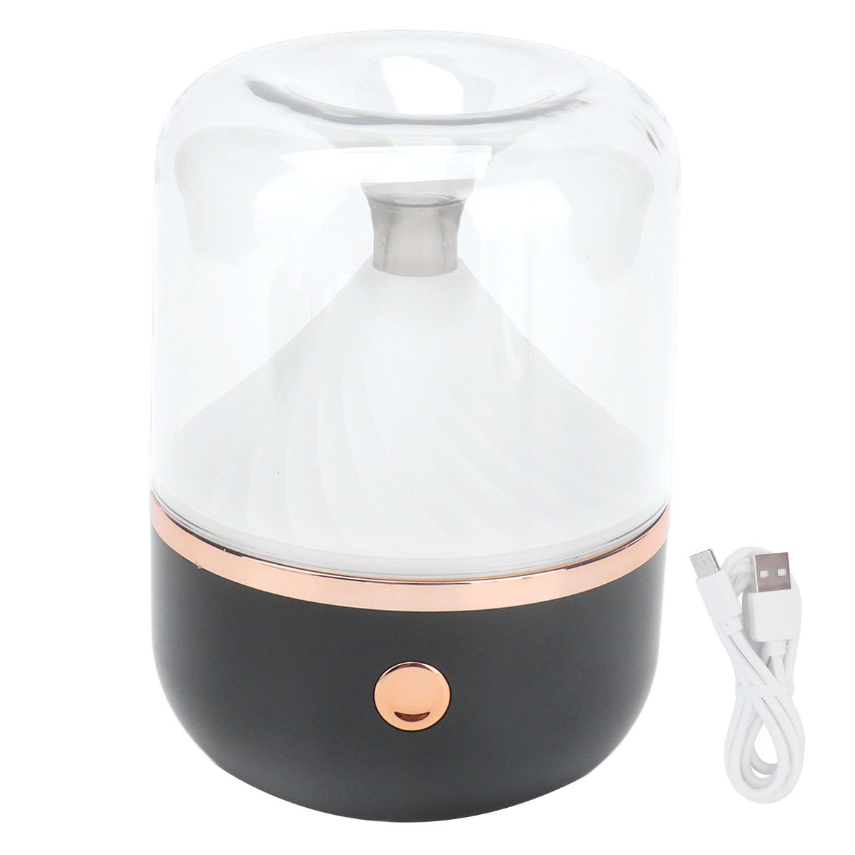 120ml Aromatherapy Humidifier Anti Drying USB Powered Ambient Light Humidifier for Car