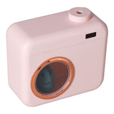 400ml Camera Shaped Air Humidifier 2 Gears USB Charging Aroma Humidifier for Car Home Office - Side View