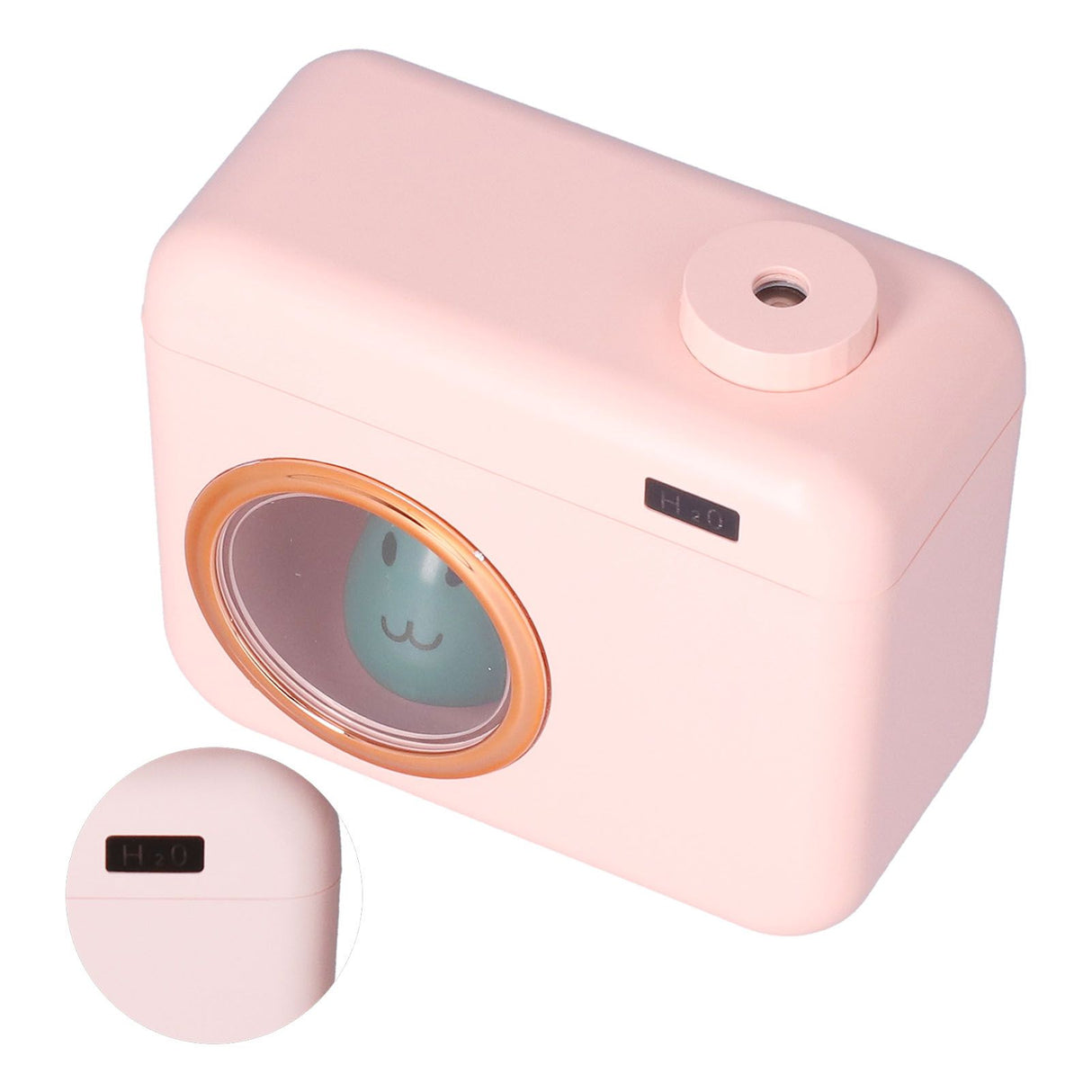 400ml Camera Shaped Air Humidifier 2 Gears USB Charging Aroma Humidifier for Car Home Office
